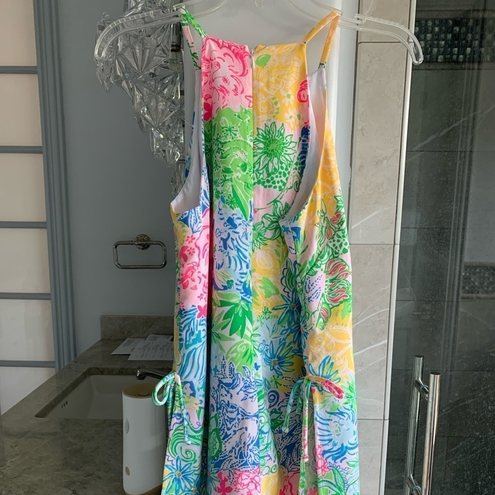 Lilly Pulitzer Pearl Romper Multi Cheek - Picture 11 of 11